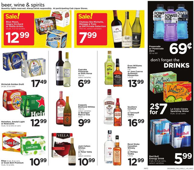 Cub Foods Ad from 09/12/2019