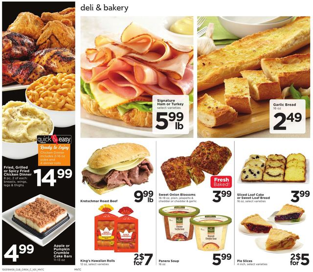 Cub Foods Ad from 10/03/2019