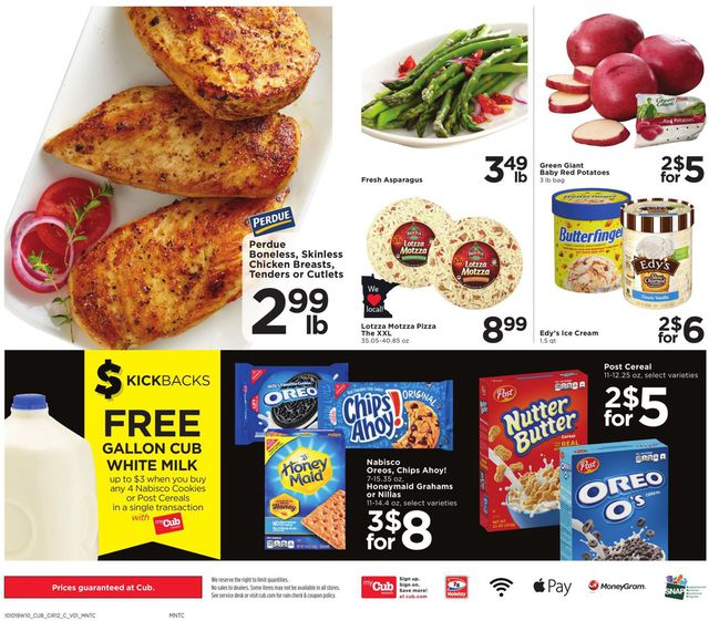 Cub Foods Ad from 10/10/2019