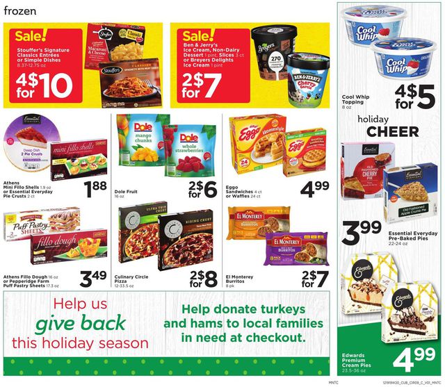 Cub Foods Ad from 12/19/2019