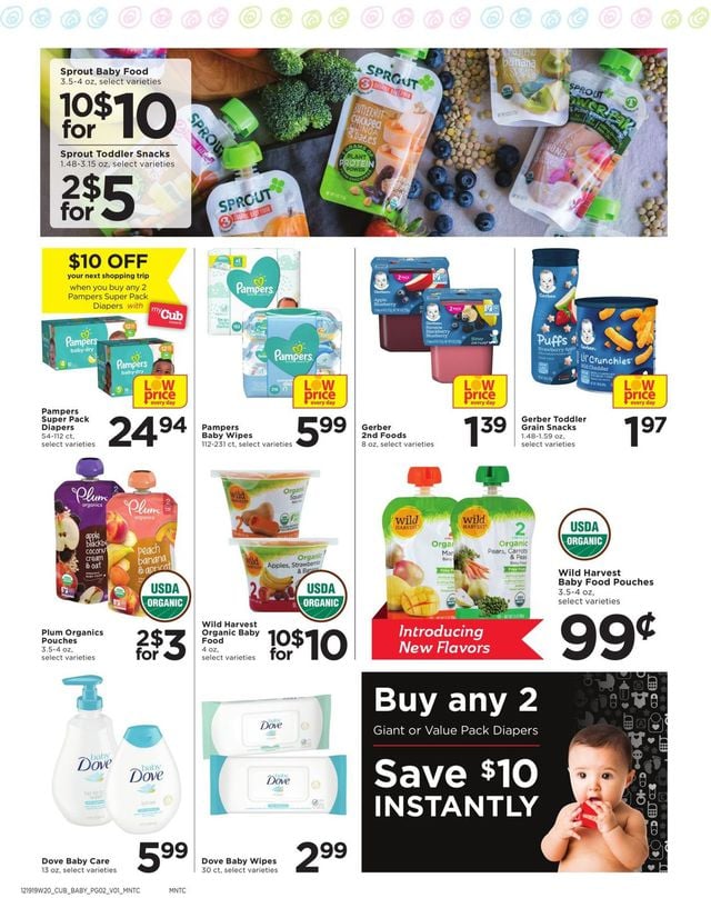 Cub Foods Ad from 12/19/2019
