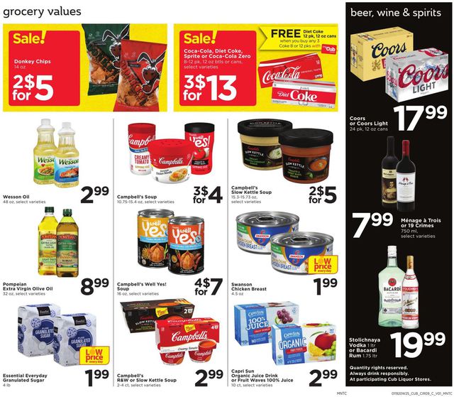 Cub Foods Ad from 01/19/2020
