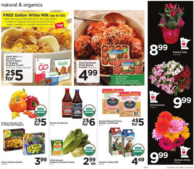 Cub Foods Ad from 02/02/2020