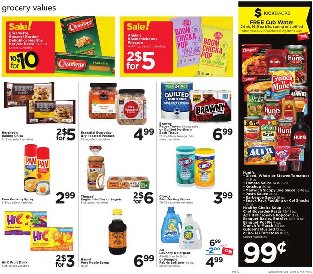 Cub Foods Ad from 02/09/2020