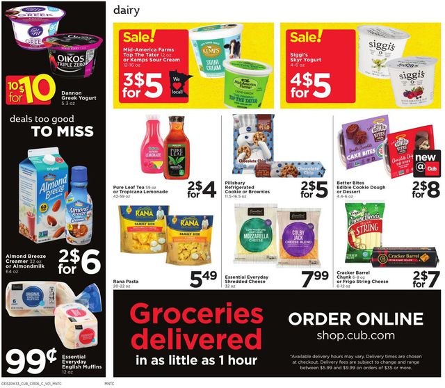 Cub Foods Ad from 03/15/2020