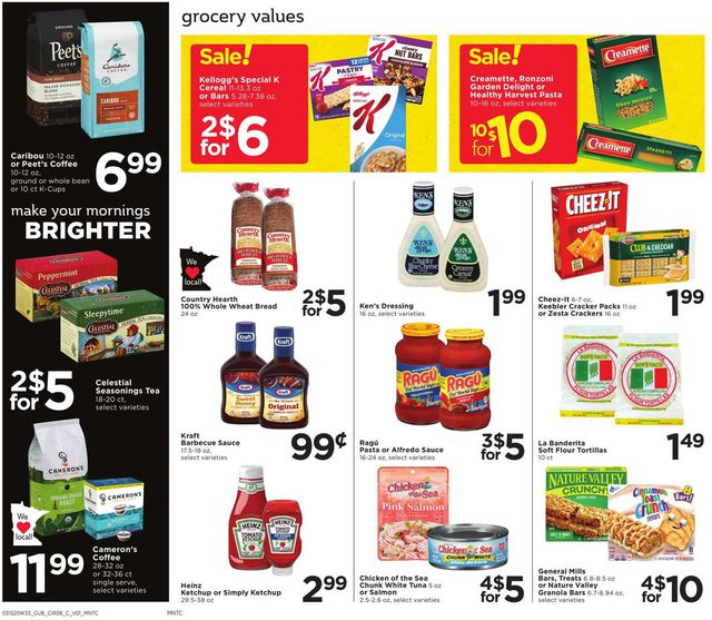 Cub Foods Ad from 03/15/2020