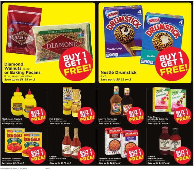 Cub Foods Ad from 03/22/2020