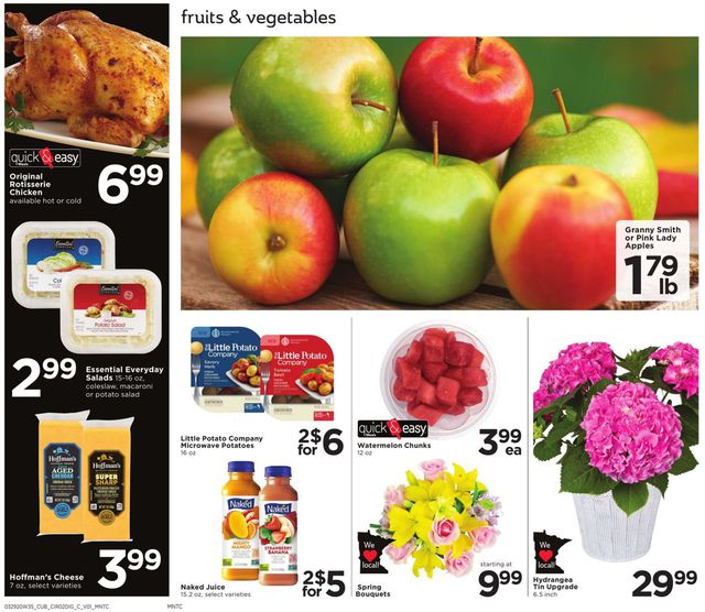 Cub Foods Ad from 03/29/2020