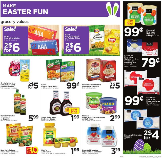 Cub Foods Ad from 04/05/2020