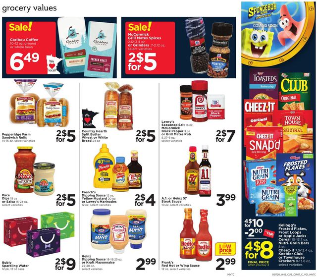 Cub Foods Ad from 05/17/2020