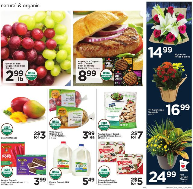 Cub Foods Ad from 08/30/2020