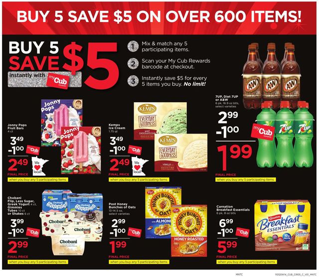 Cub Foods Ad from 11/01/2020