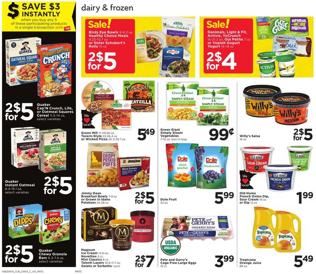 Cub Foods Ad from 11/08/2020