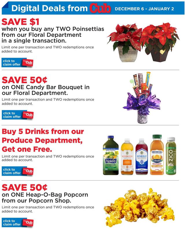 Cub Foods Ad from 12/06/2020