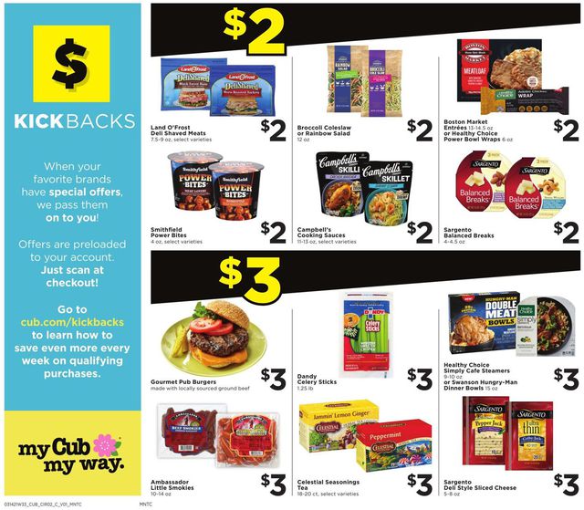 Cub Foods Ad from 03/14/2021