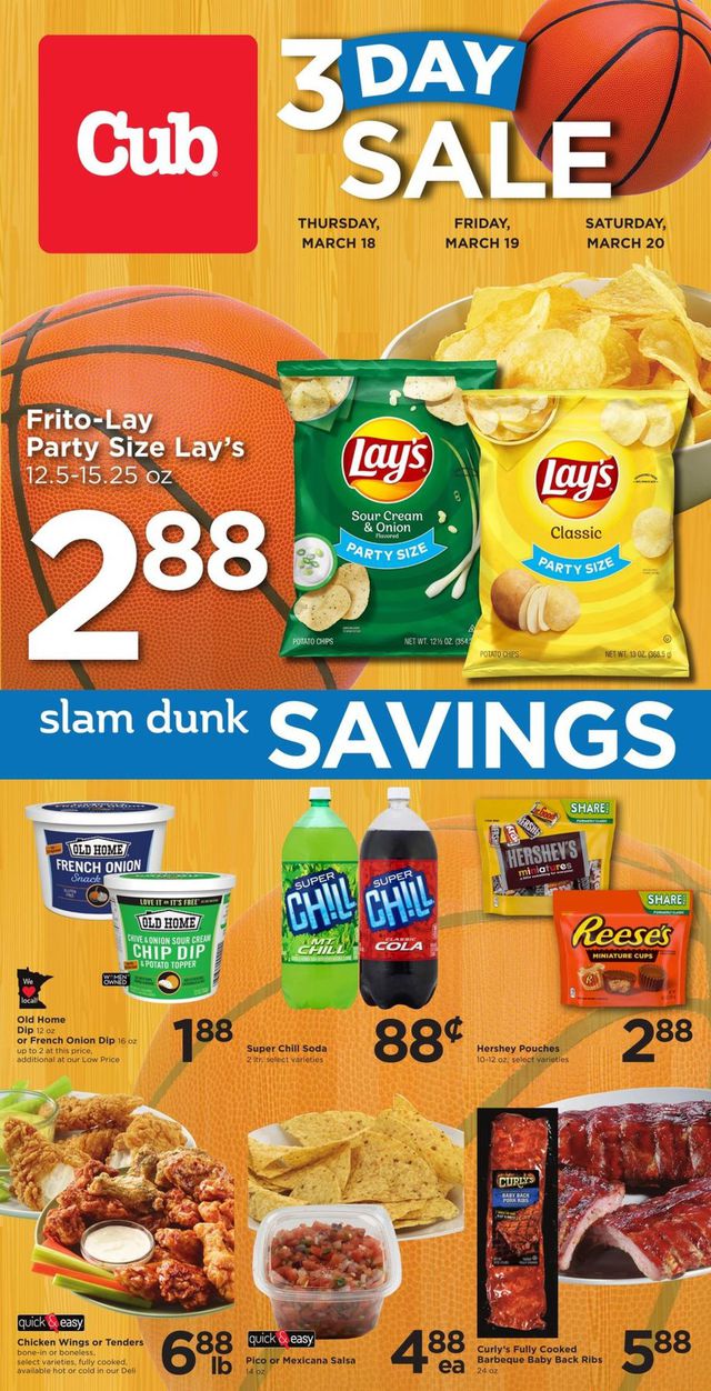 Cub Foods Ad from 03/18/2021
