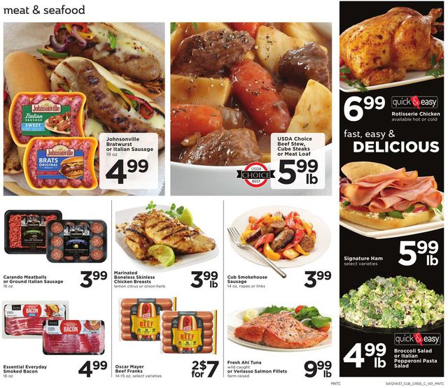 Cub Foods Ad from 04/11/2021