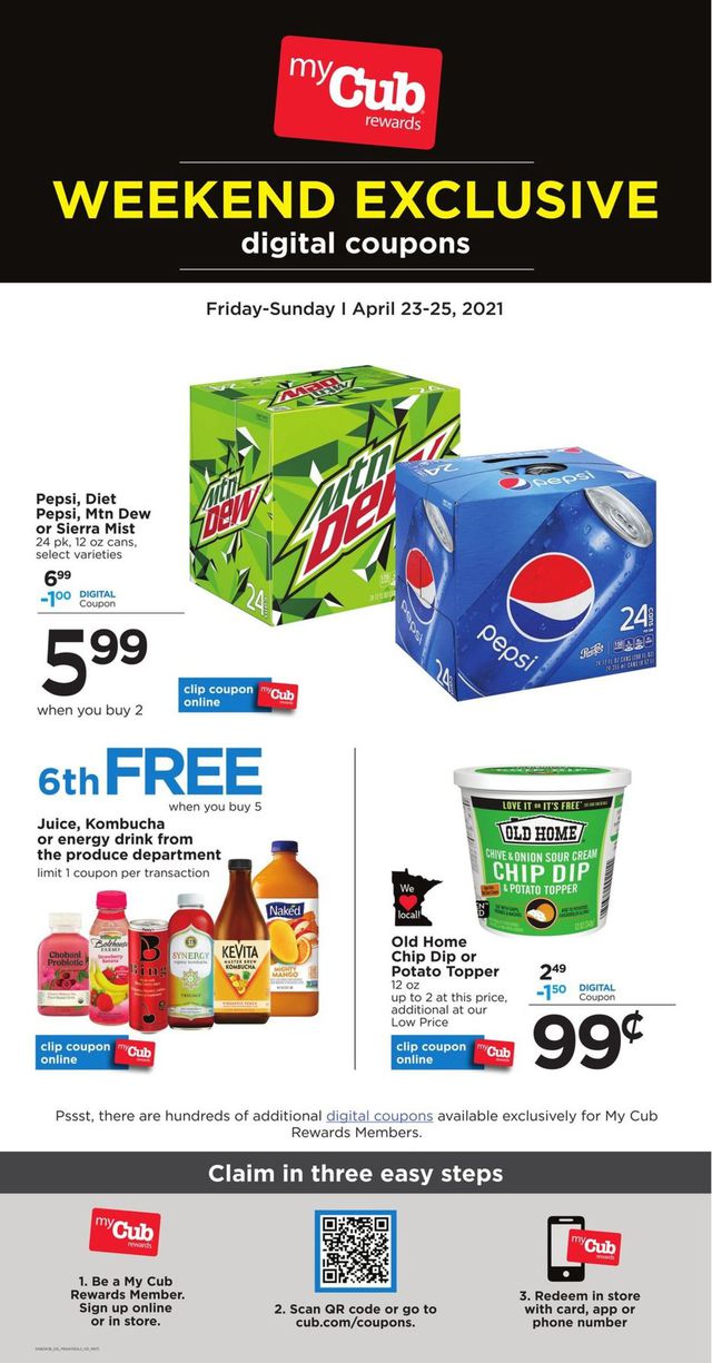 Cub Foods Ad from 04/23/2021