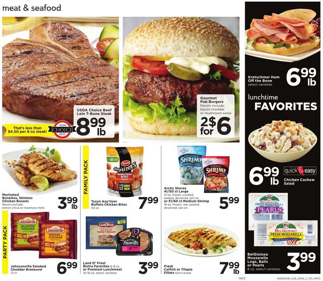Cub Foods Ad from 04/25/2021