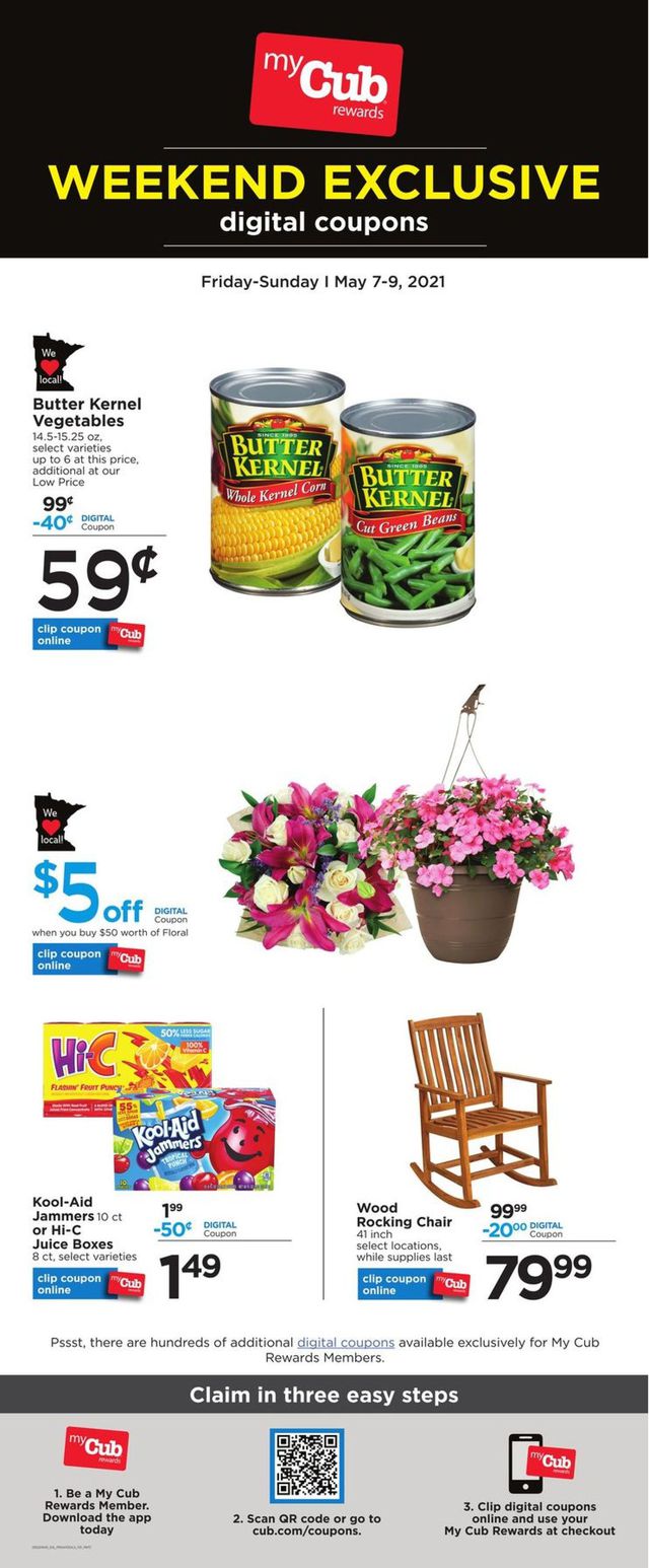 Cub Foods Ad from 05/07/2021