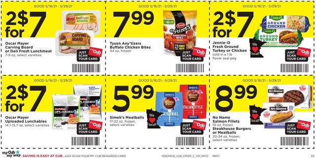 Cub Foods Ad from 05/16/2021