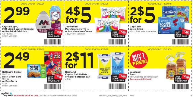 Cub Foods Ad from 05/16/2021
