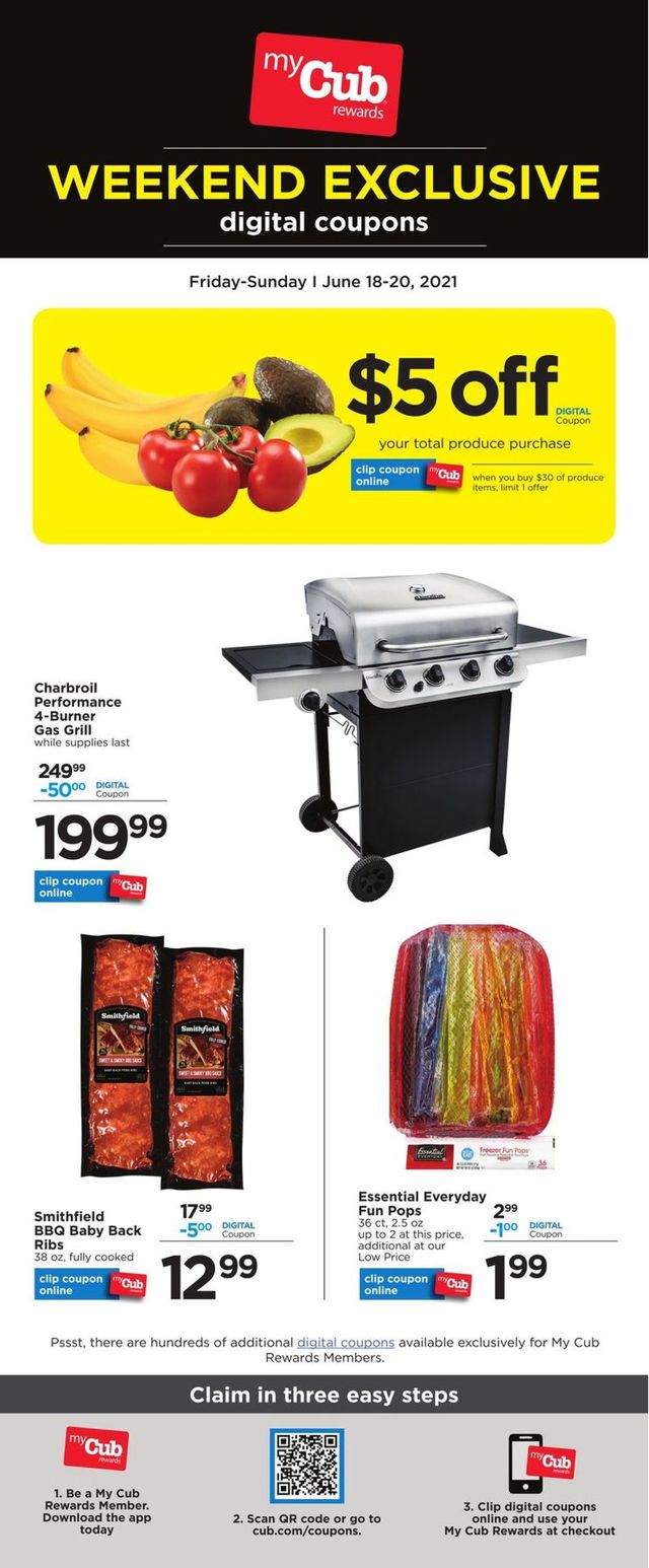 Cub Foods Ad from 06/18/2021