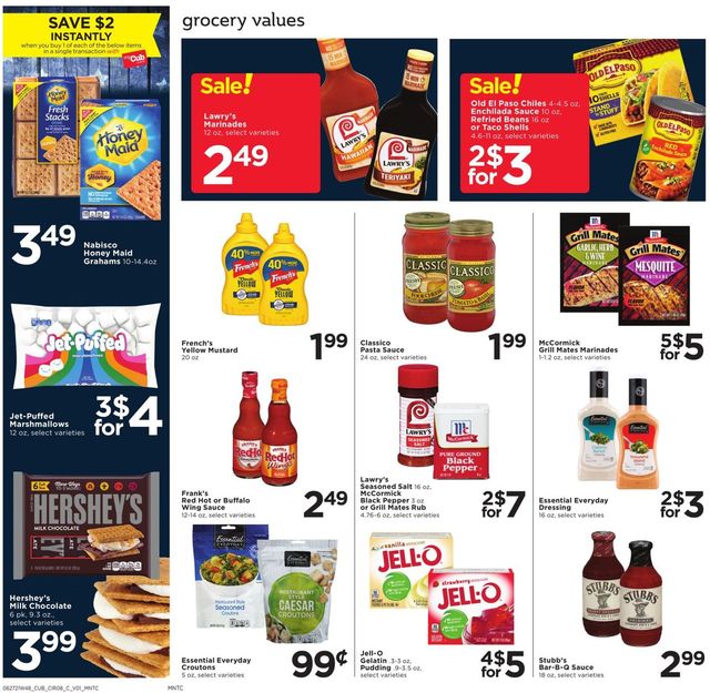 Cub Foods Ad from 06/27/2021