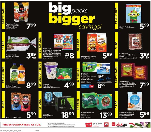Cub Foods Ad from 07/05/2021