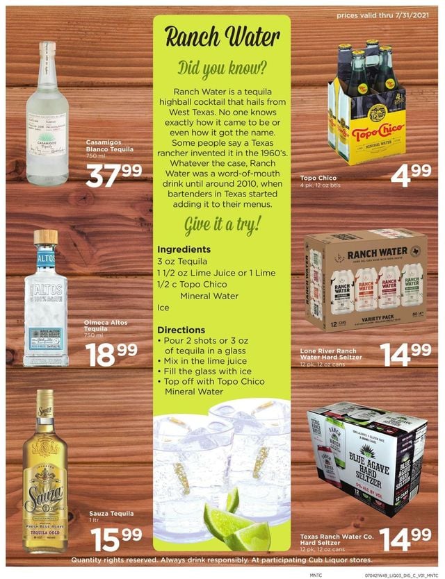 Cub Foods Ad from 07/04/2021