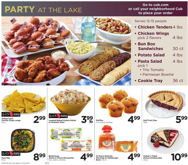 Cub Foods Ad from 07/25/2021