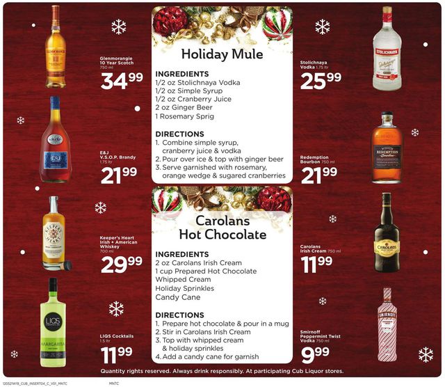 Cub Foods Ad from 12/12/2021