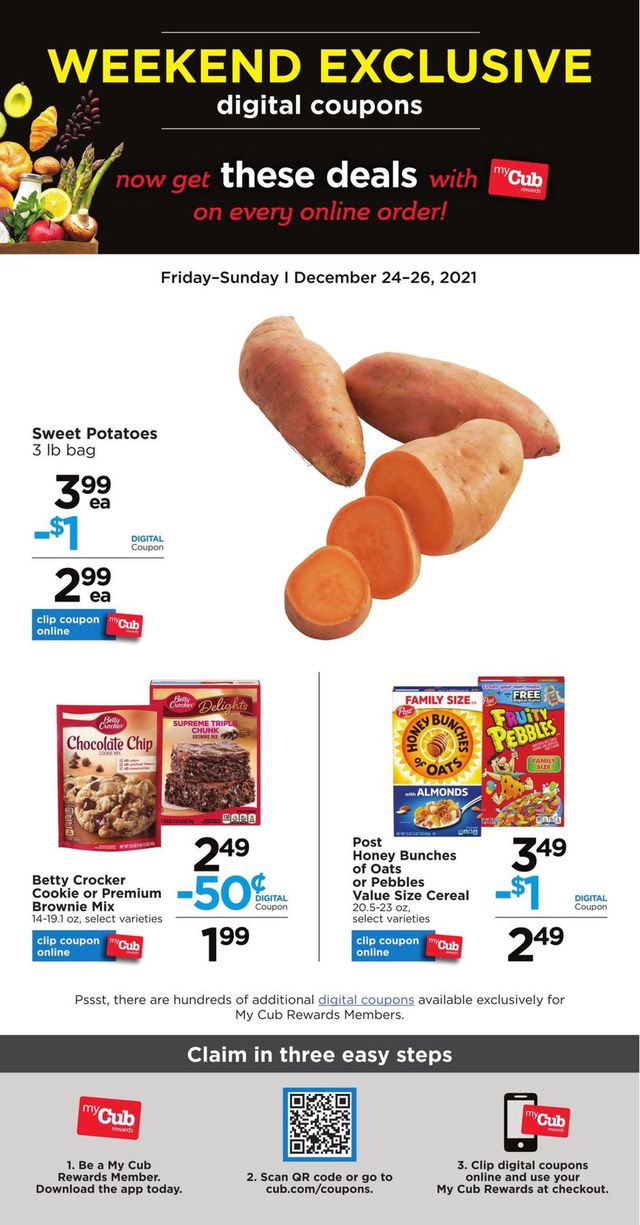 Cub Foods Ad from 12/24/2021
