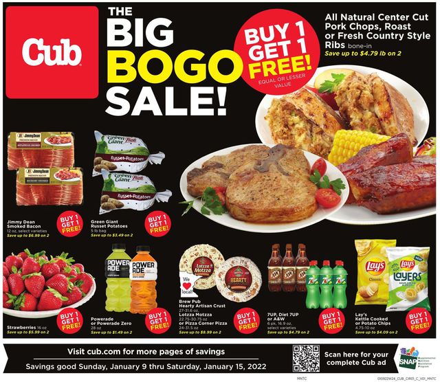 Cub Foods Ad from 01/09/2022