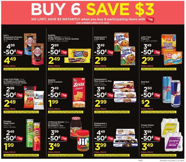 Cub Foods Ad from 01/16/2022