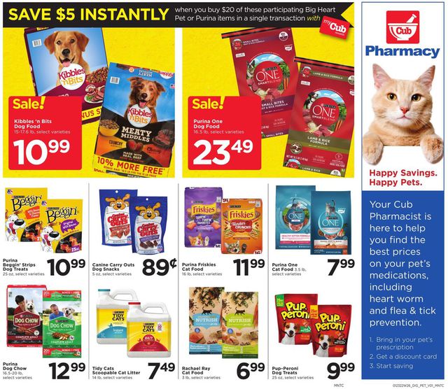 Cub Foods Ad from 01/23/2022