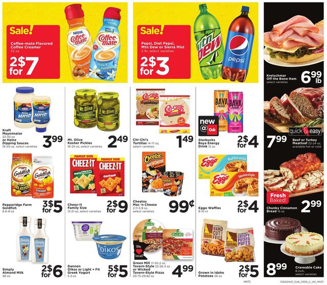 Cub Foods Ad from 01/30/2022