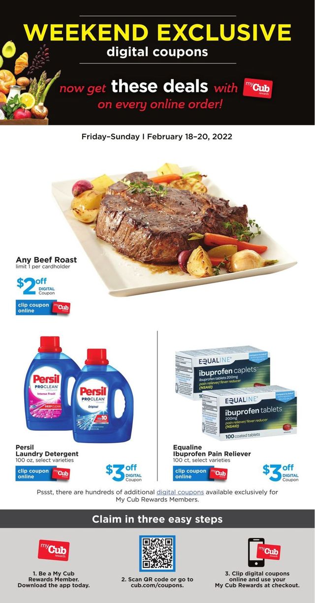 Cub Foods Ad from 02/18/2022