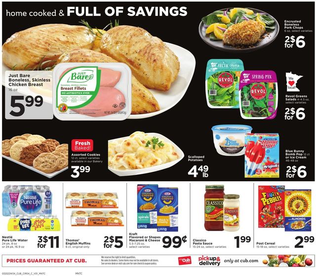Cub Foods Ad from 03/20/2022