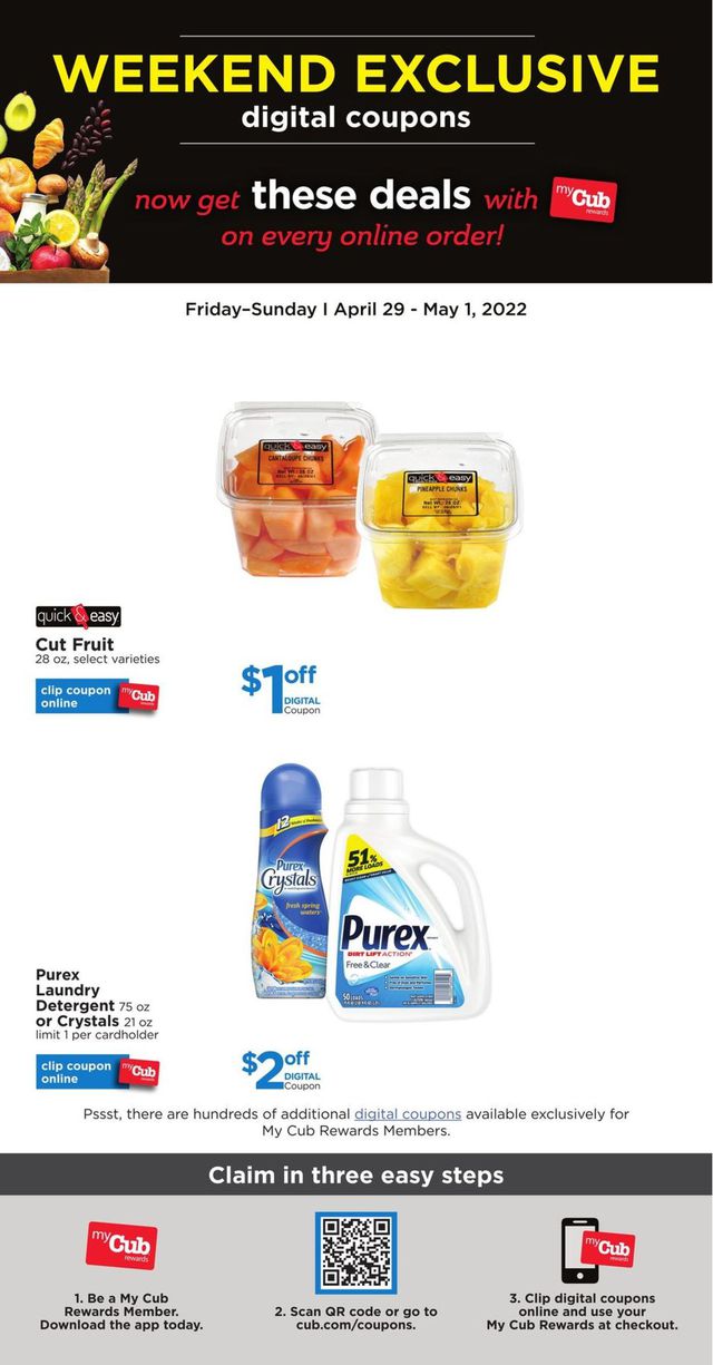 Cub Foods Ad from 04/29/2022