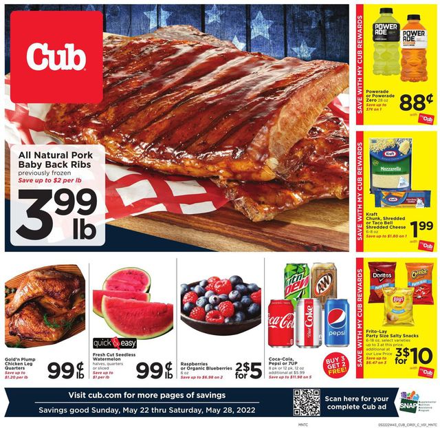 Cub Foods Ad from 05/22/2022