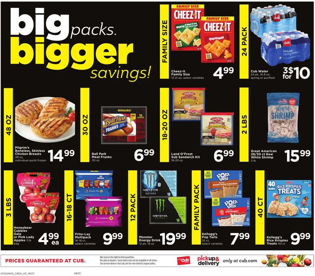 Cub Foods Ad from 07/24/2022