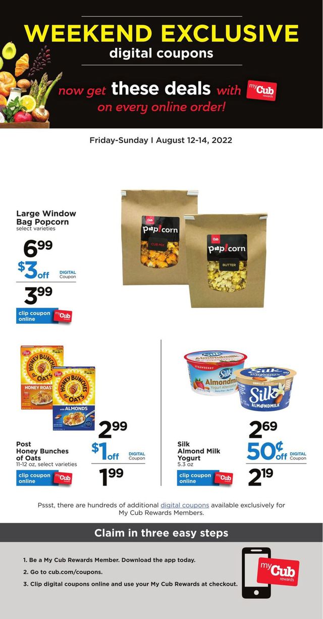 Cub Foods Ad from 08/12/2022