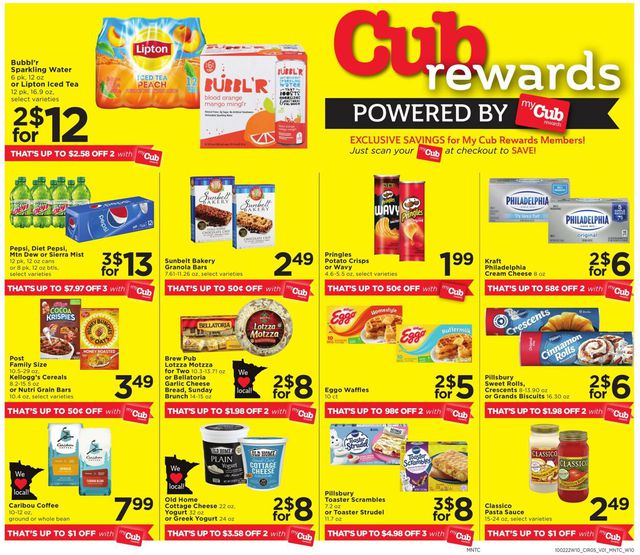 Cub Foods Ad from 10/02/2022