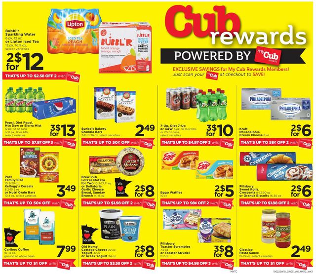 Cub Foods Ad from 10/09/2022