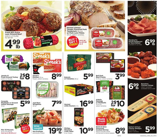 Cub Foods Ad from 12/25/2022