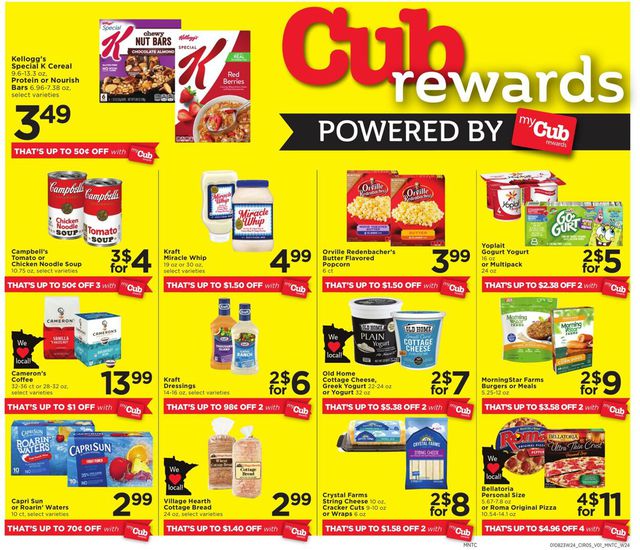 Cub Foods Ad from 01/08/2023