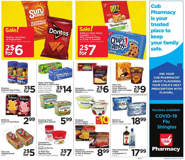 Cub Foods Ad from 01/08/2023