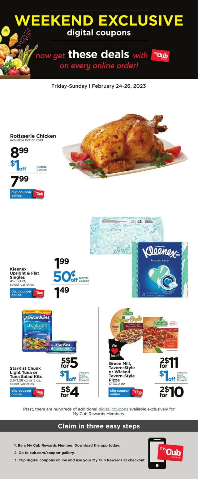 Cub Foods Ad from 02/24/2023