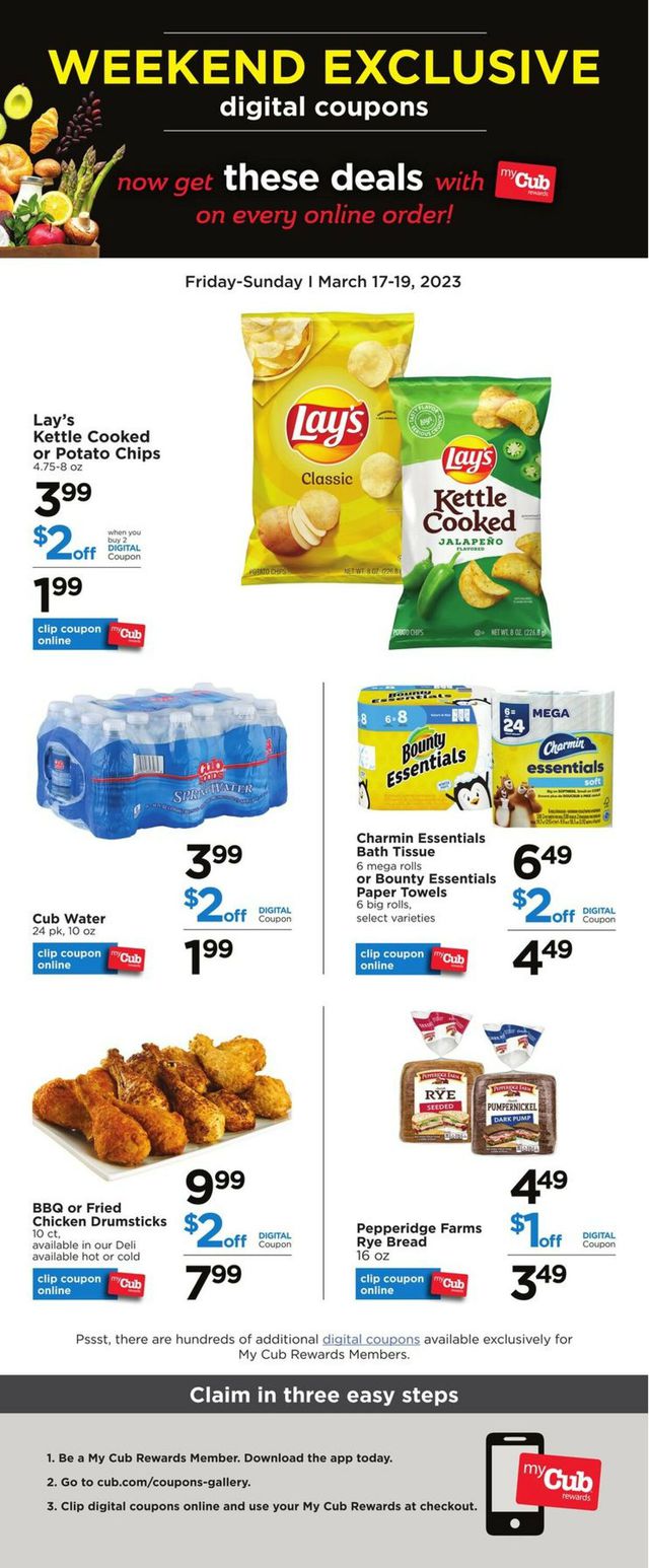 Cub Foods Ad from 03/17/2023